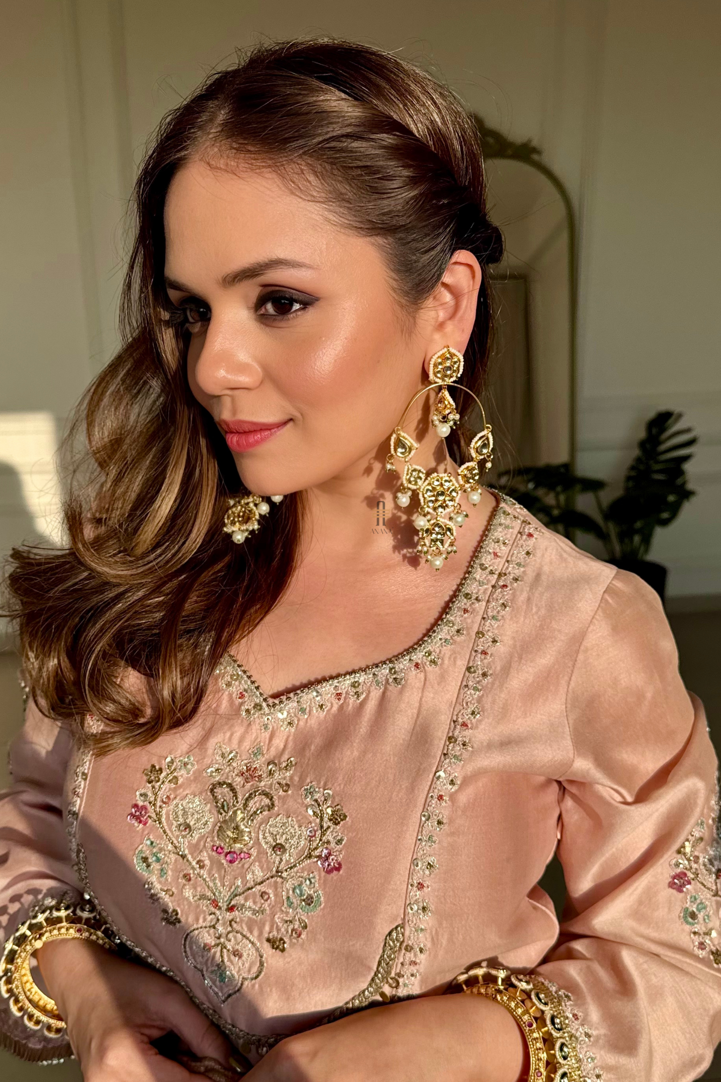 Aisha Chand Bali earrings - Anana