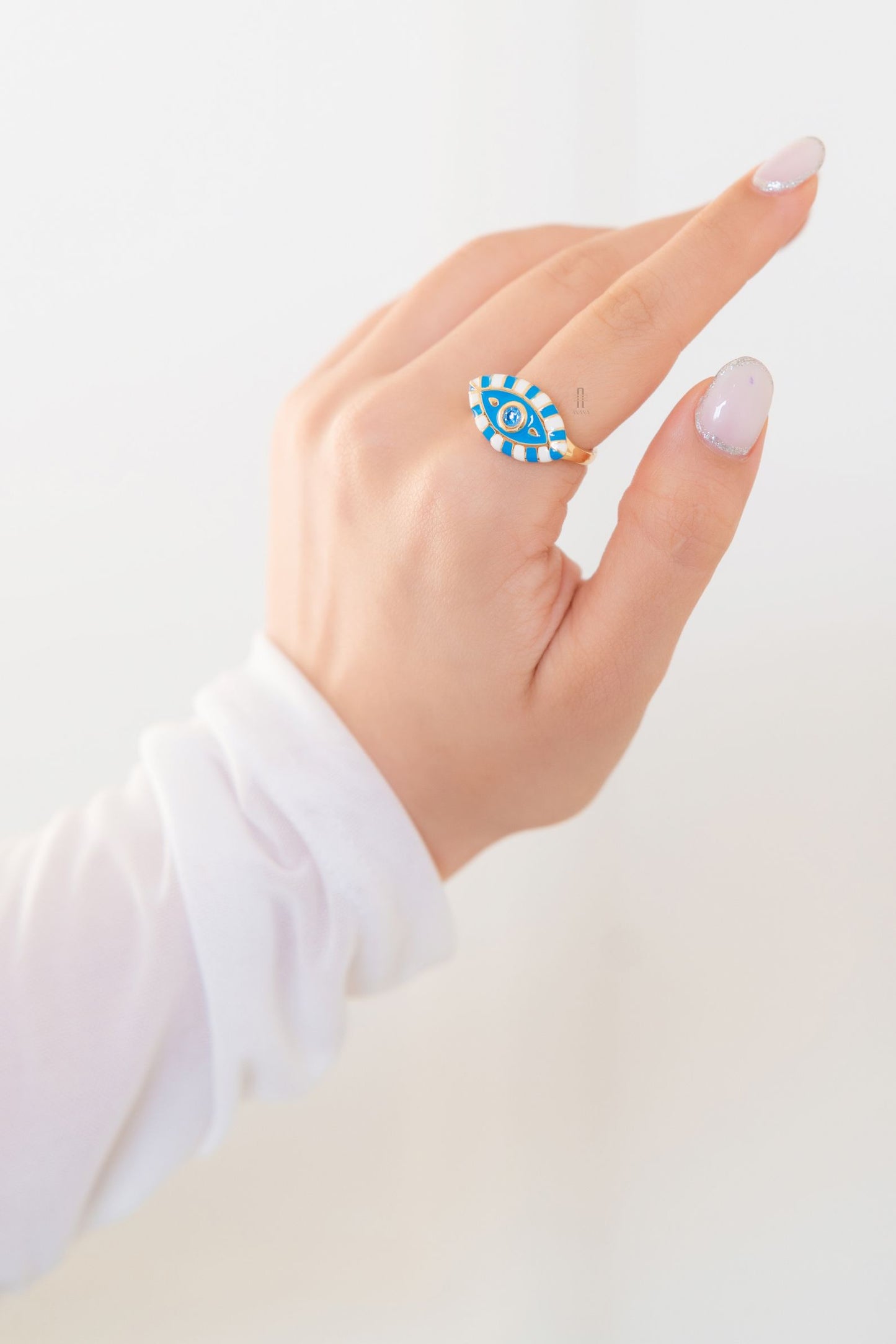 Alana Evil Eye Ring - Anana