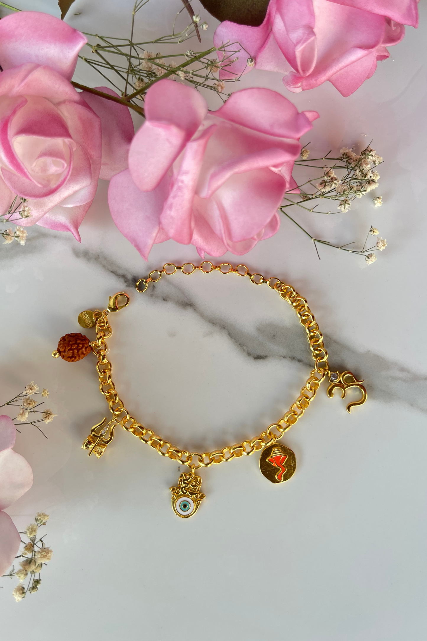 Shivani Divine Blessings Charms Bracelet