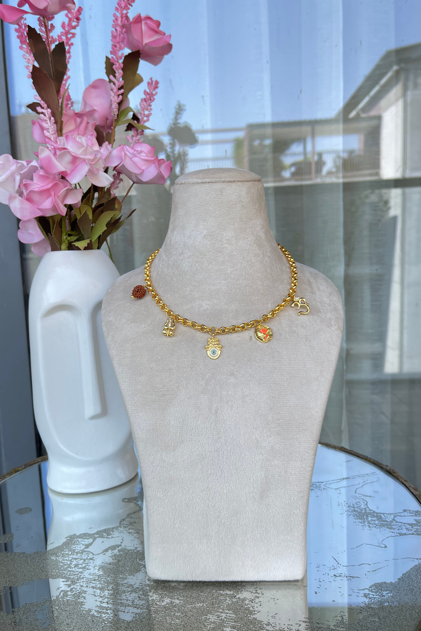 Shivani Divine Blessings Charms Neckpiece