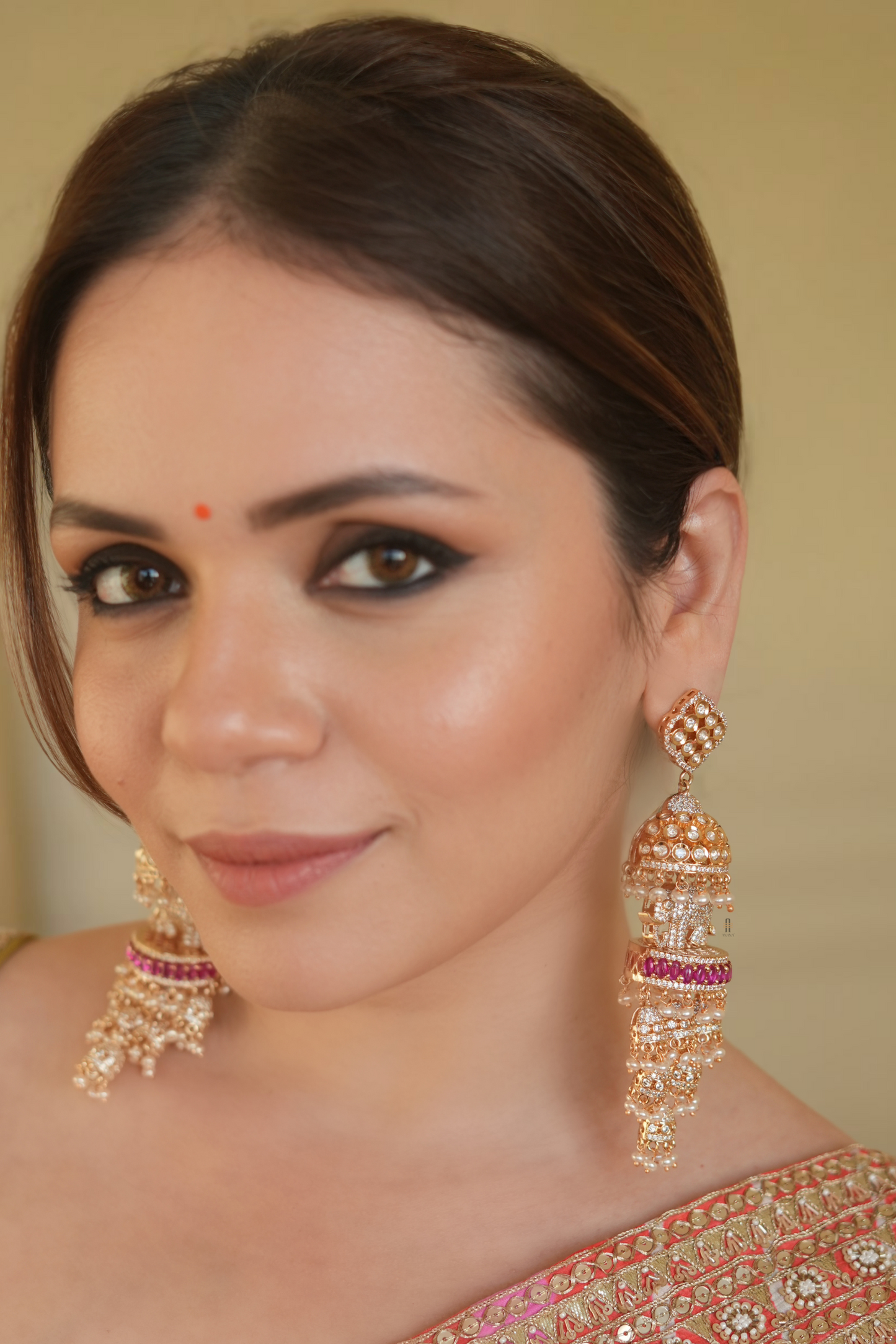 Vinayaki Symbol Earrings