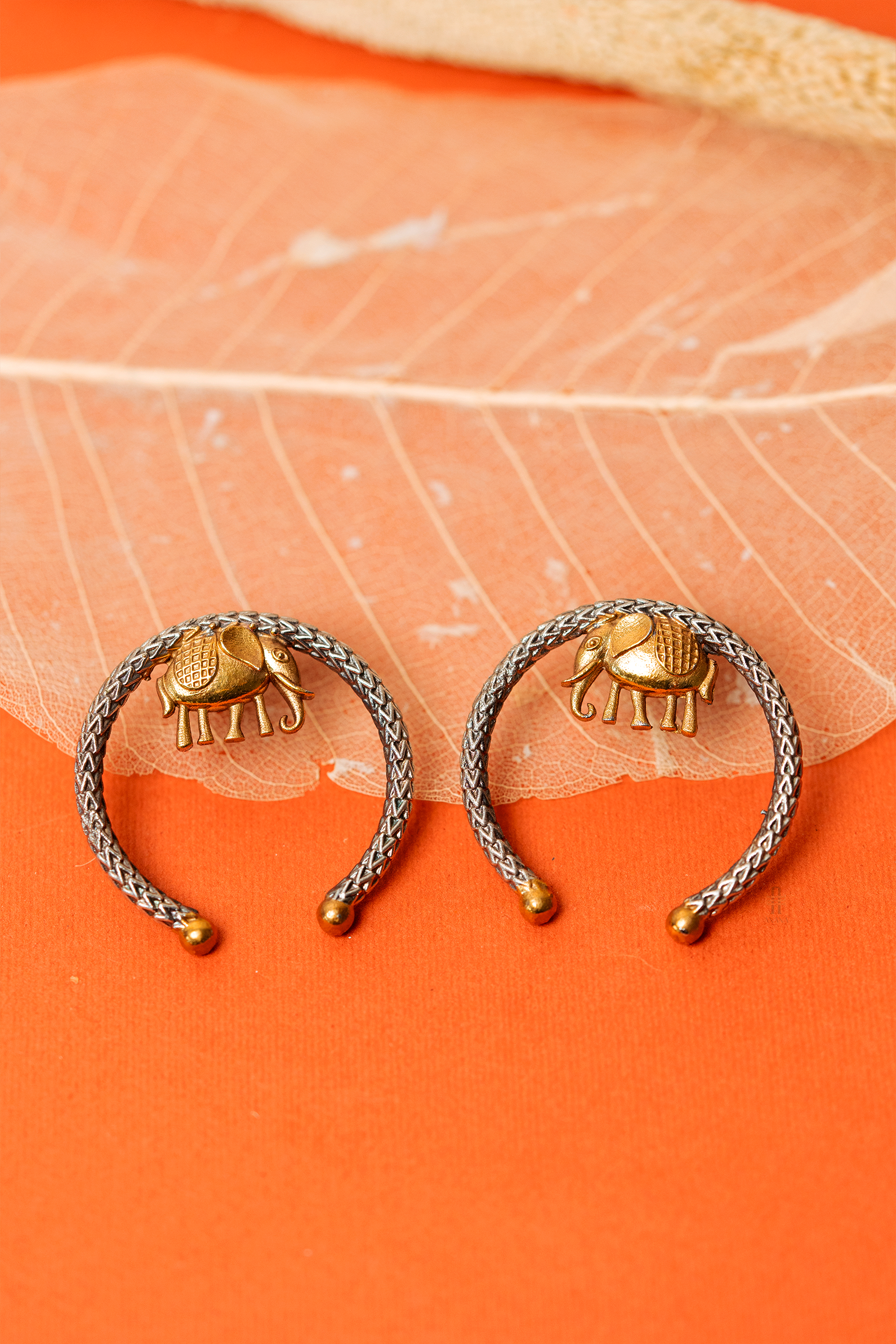 Anana Soulful Elephant Earrings - Anana