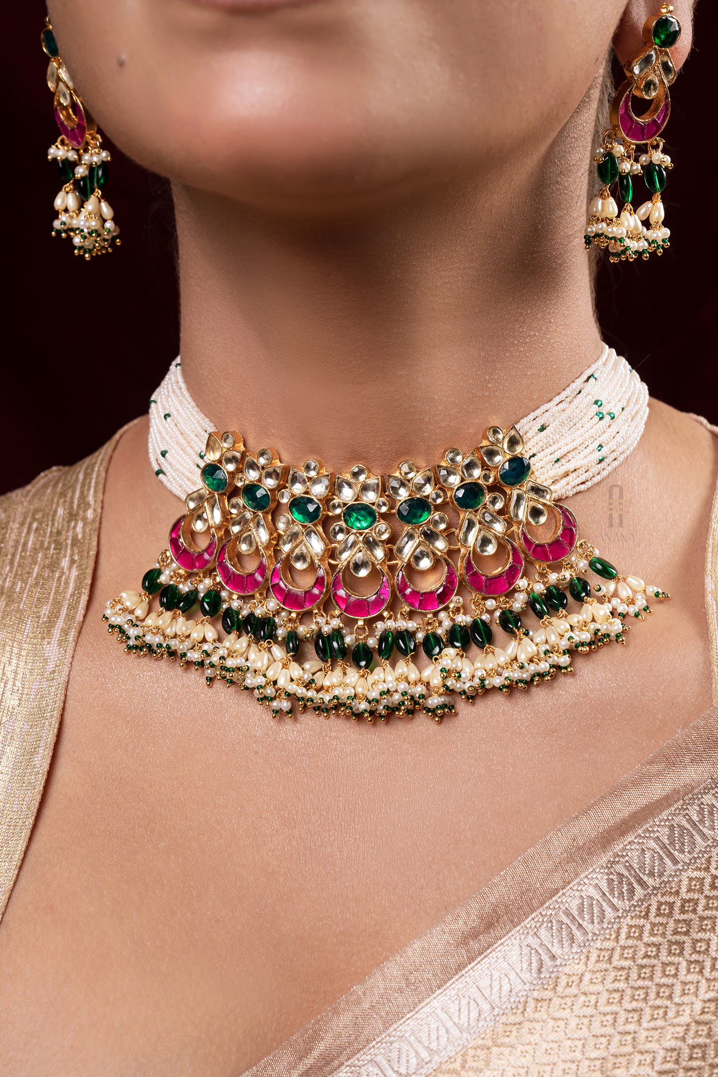 Arzoo Jadau Kundan Set - Anana
