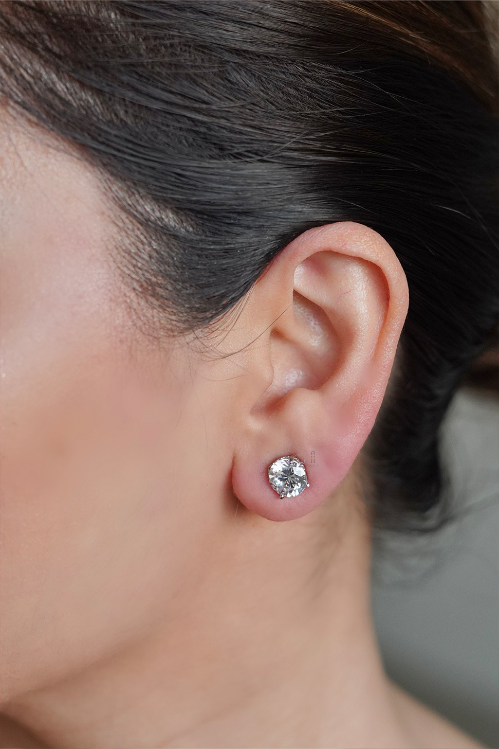 Avlon 2 Carat Solitaire Earrings - Anana