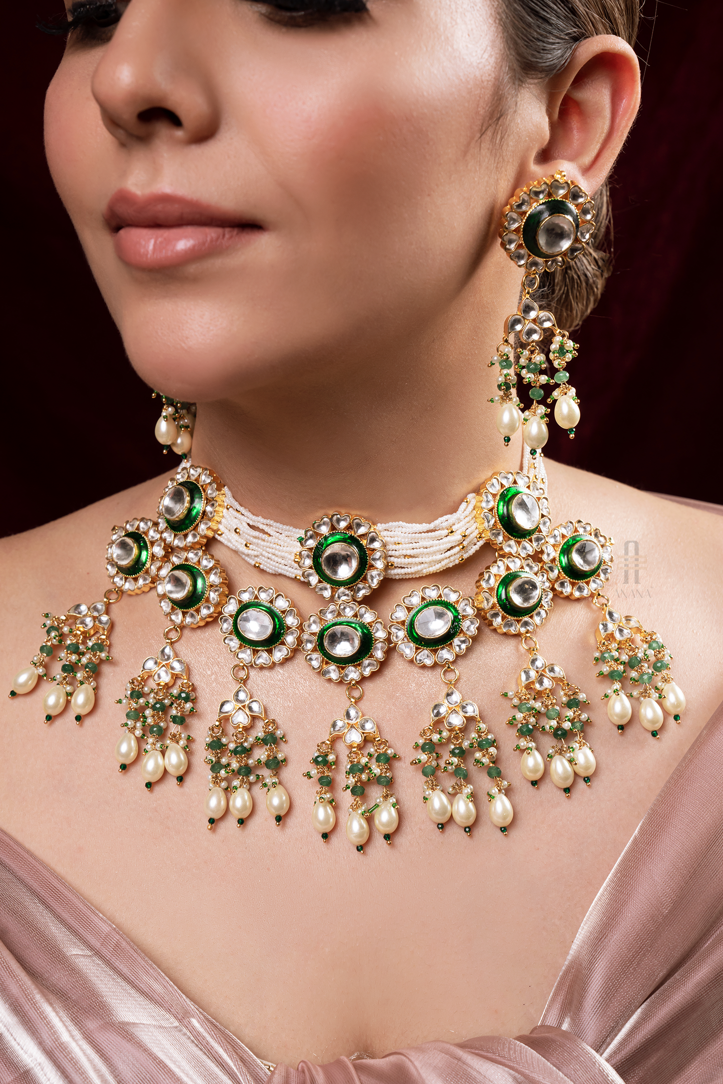 Indumati Jadau Kundan Set - Anana