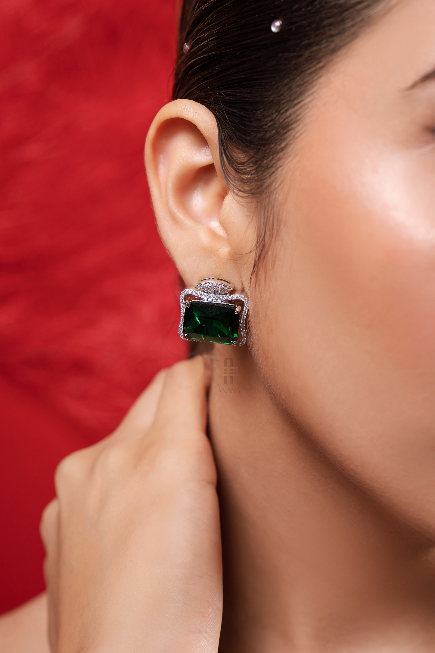 Madison Emerald Diamond Set - Anana