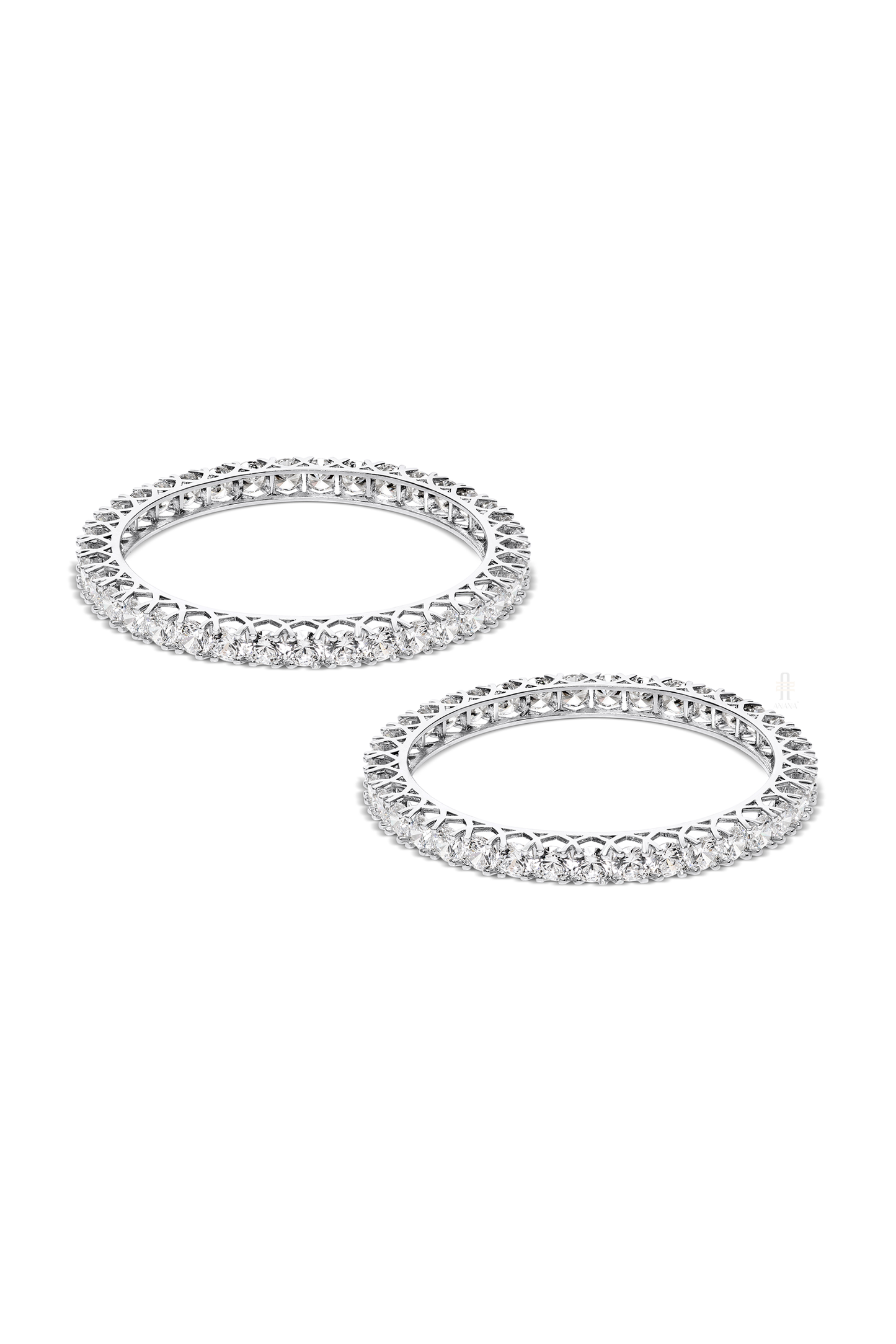 Maple 1 carat Solitaire Bangles - Anana