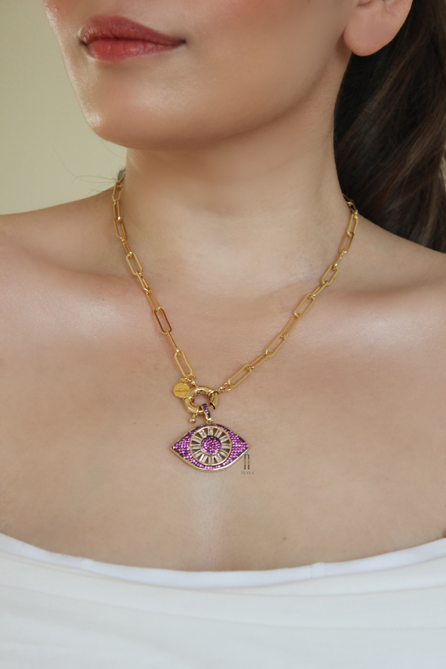 Anana Nazar Link Chain Necklace - Anana