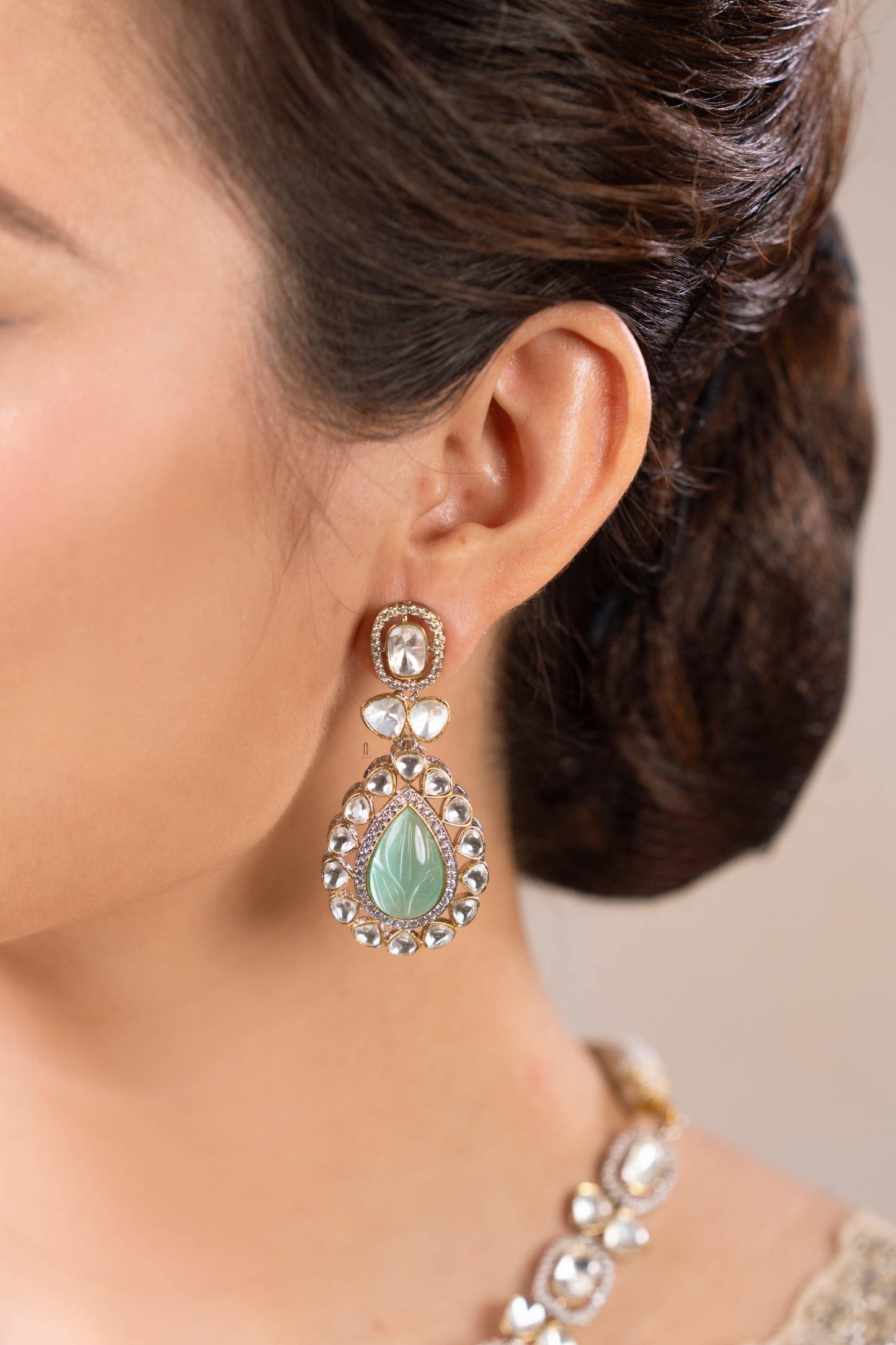 Gul Polki Necklace Set