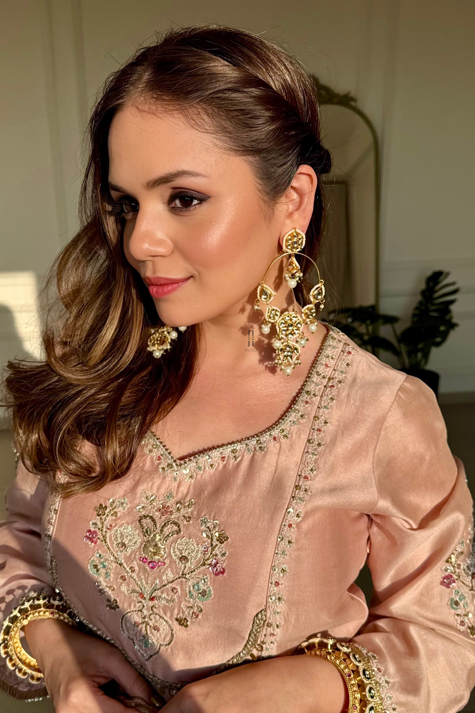 Aisha Chand Bali earrings - Anana
