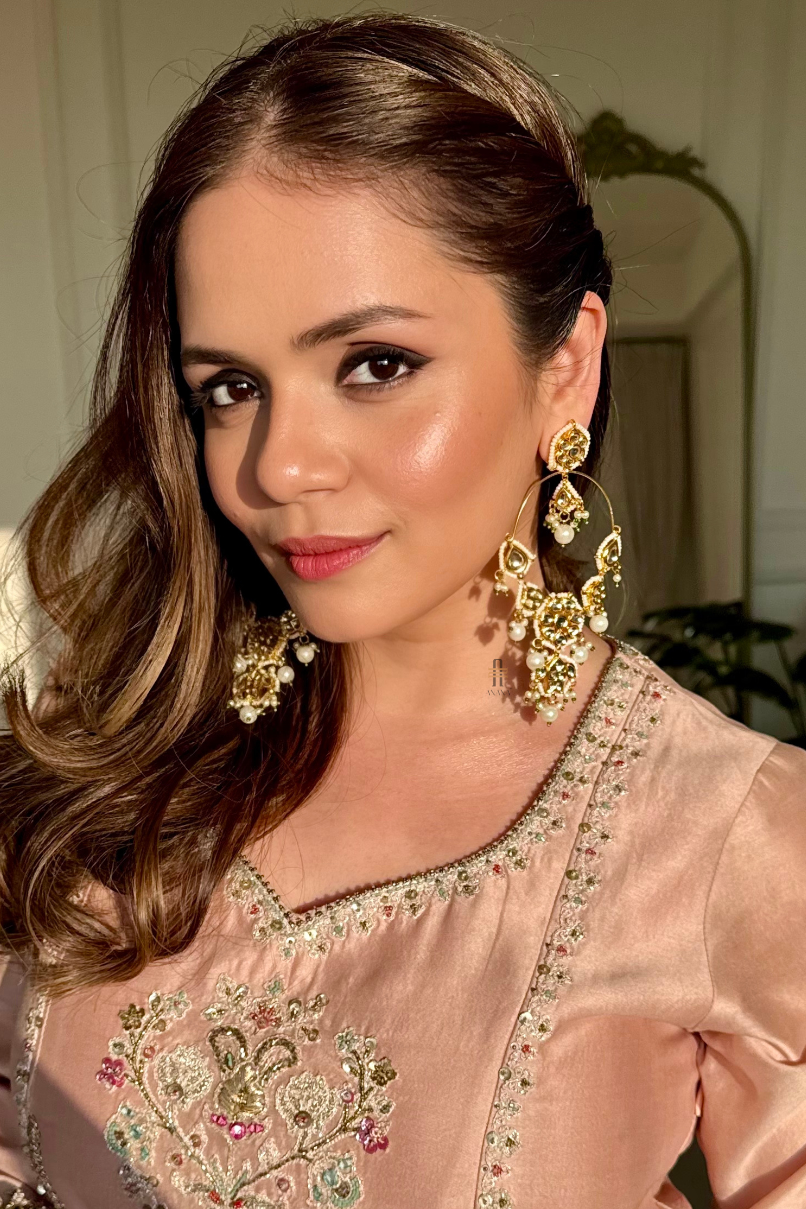 Aisha Chand Bali earrings - Anana