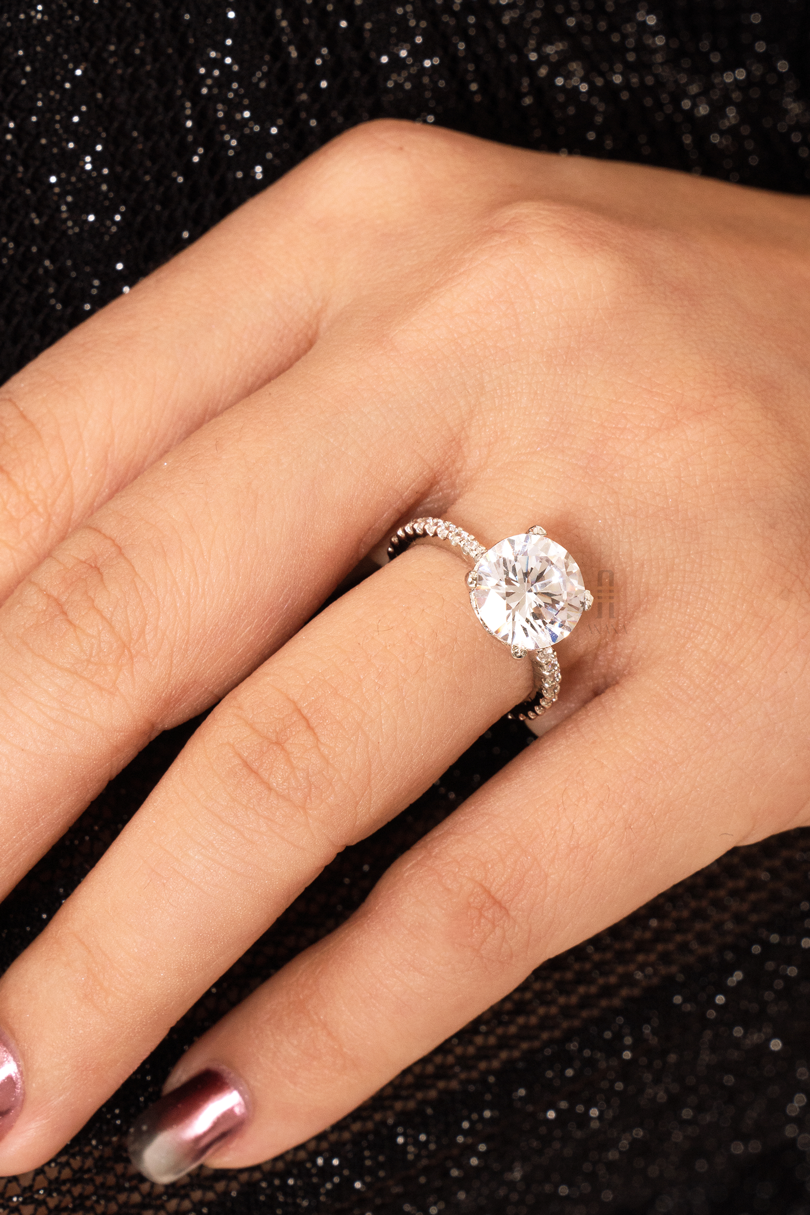 Amiri 2.75 Carat Round Cut Solitaire Ring - Anana