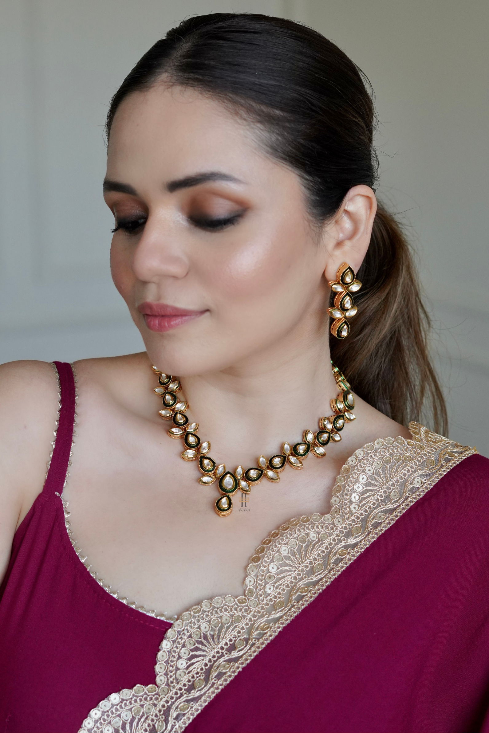 Amruta Necklace Set - Anana