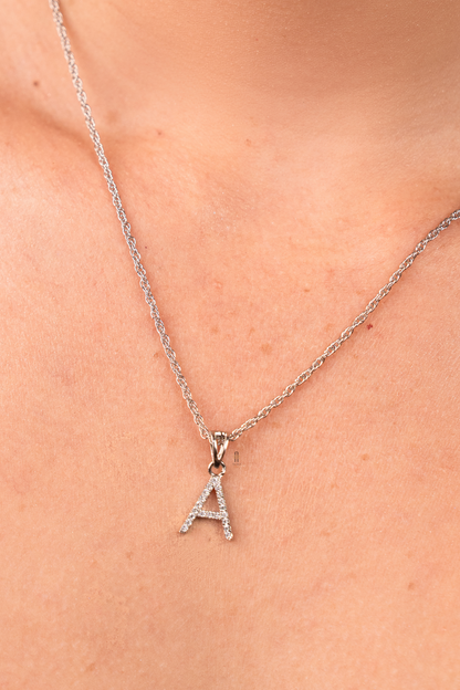 Initials A to Z Pendant Necklace