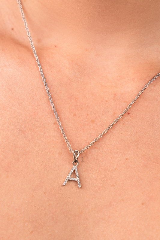 Initials A to Z Pendant Necklace