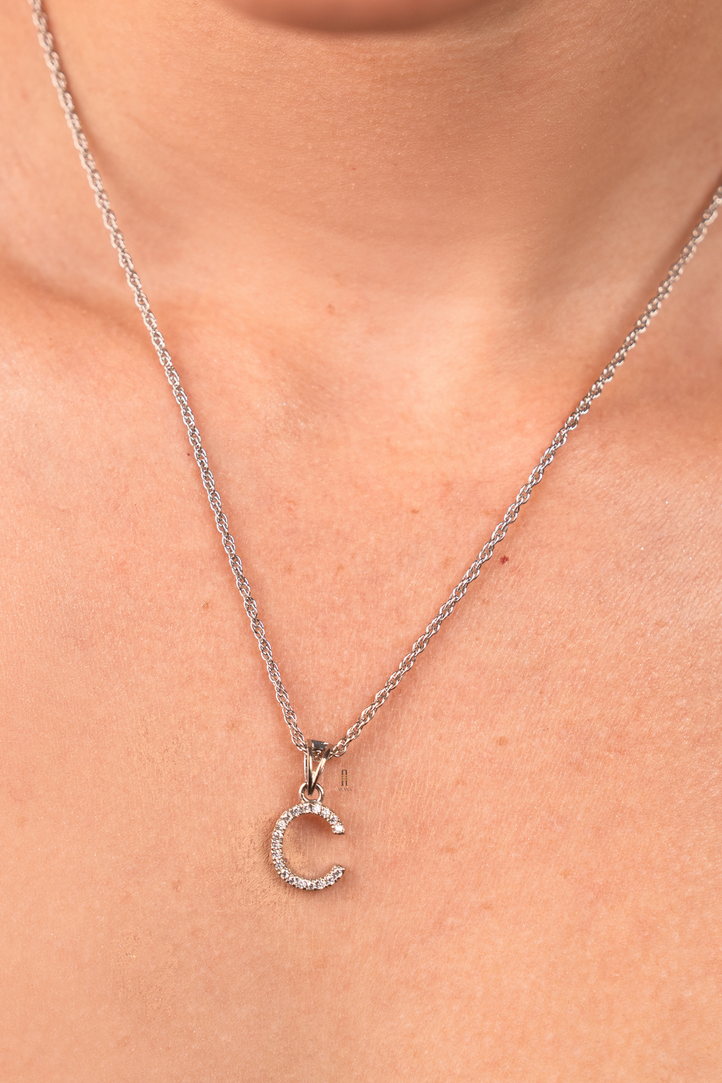 Initials A to Z Pendant Necklace