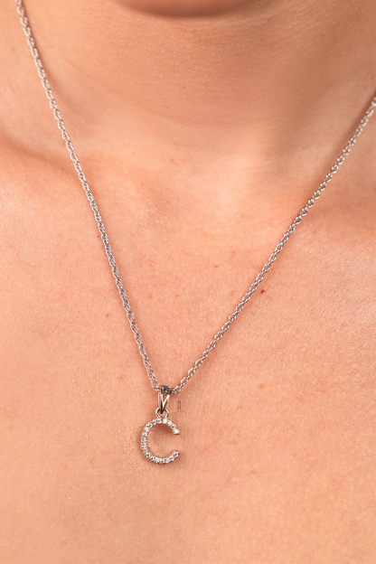 Initials A to Z Pendant Necklace