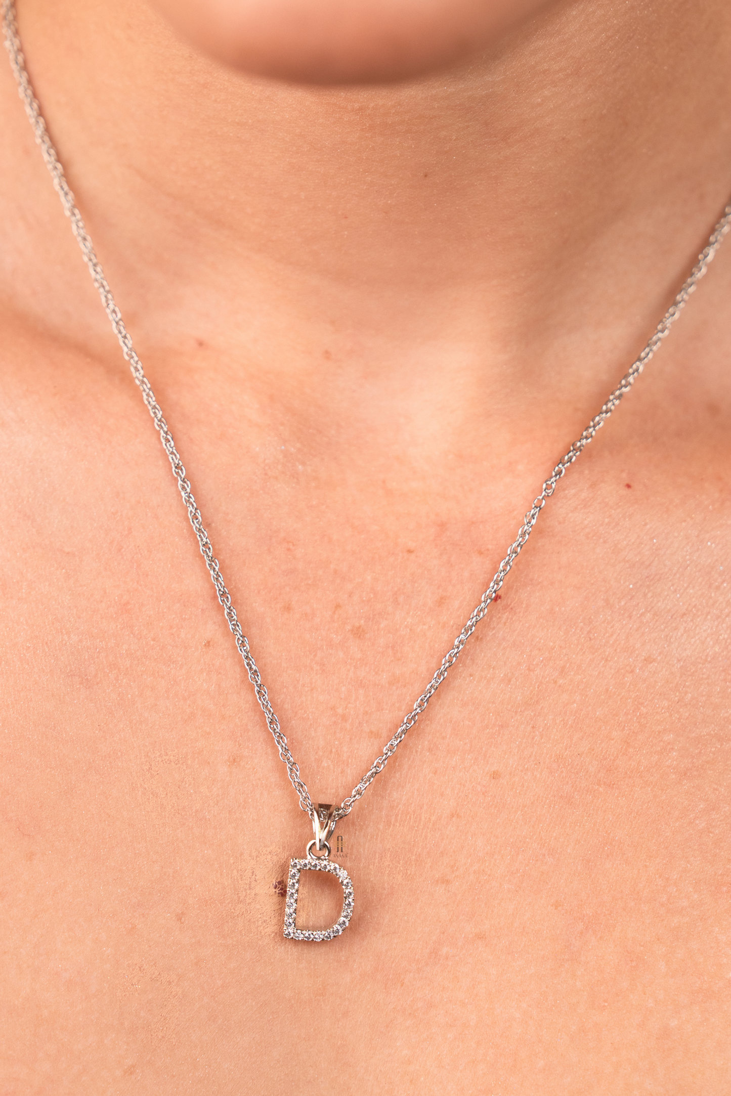 Initials A to Z Pendant Necklace