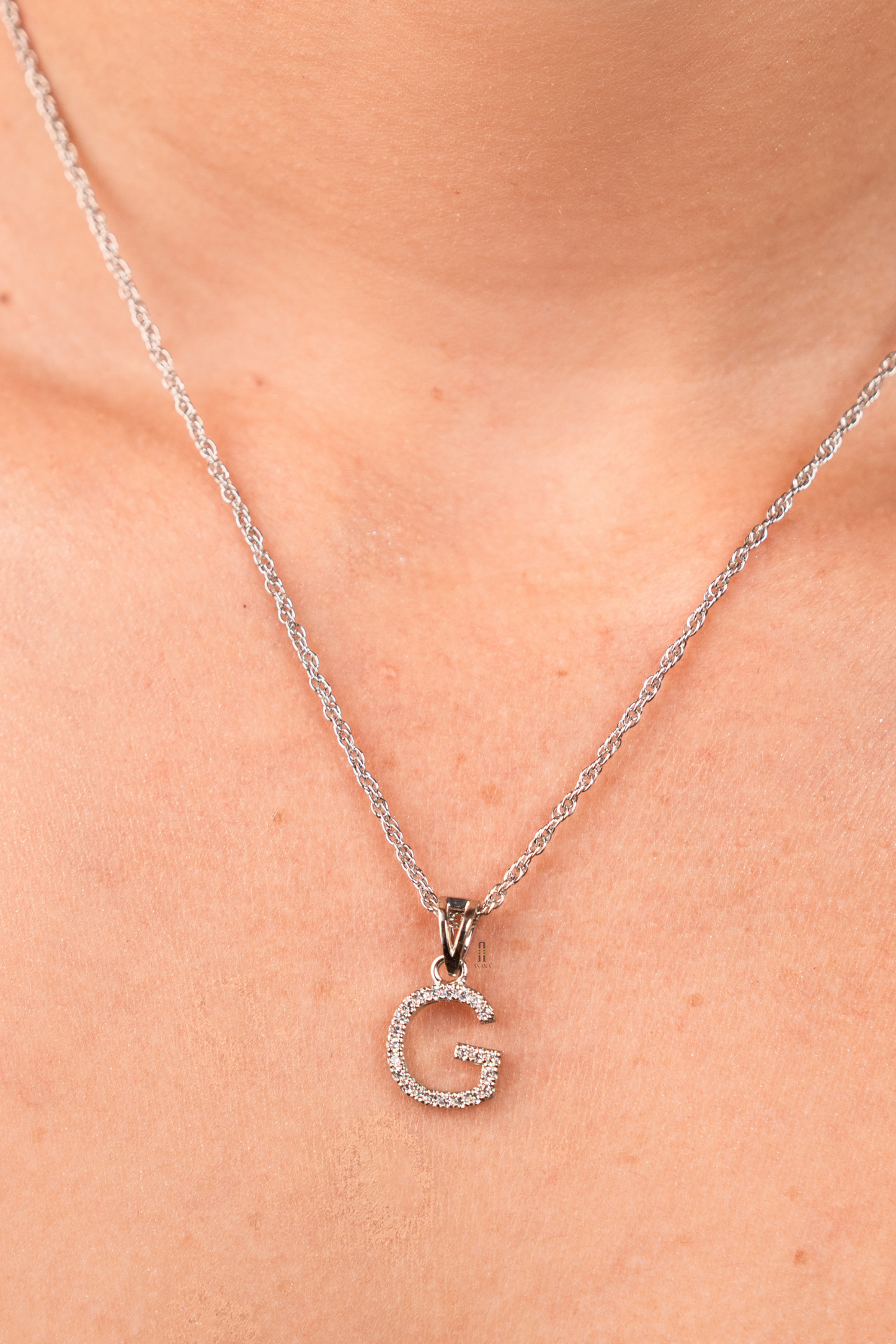 Initials A to Z Pendant Necklace
