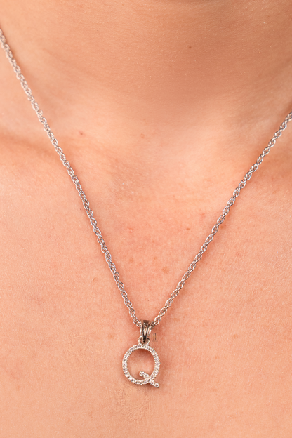 Initials A to Z Pendant Necklace