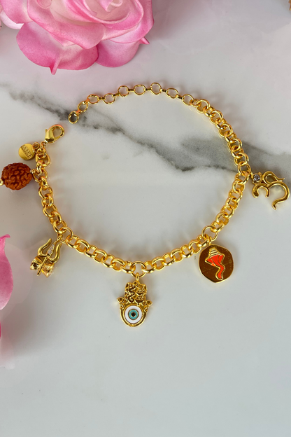 Shivani Divine Blessings Charms Bracelet
