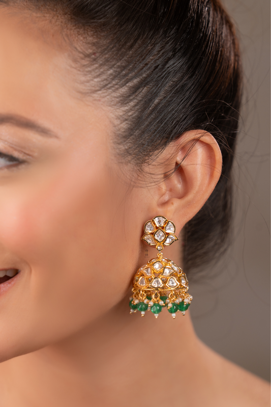 Yashashvi Dangling Jhumka Earrings