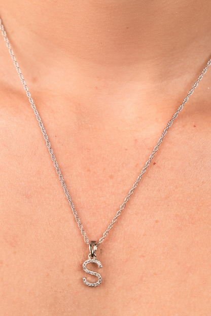 Initials A to Z Pendant Necklace