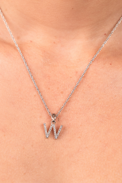 Initials A to Z Pendant Necklace