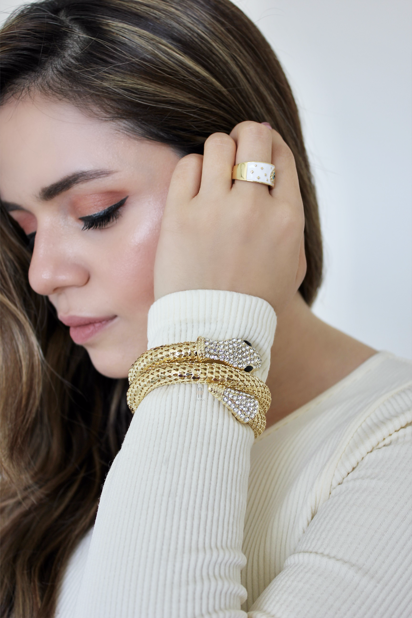 Anana Snake Wrap Bracelet - Anana
