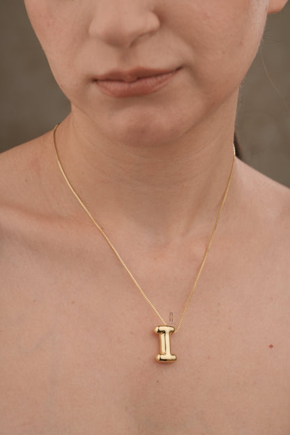 Gold Initials Necklace