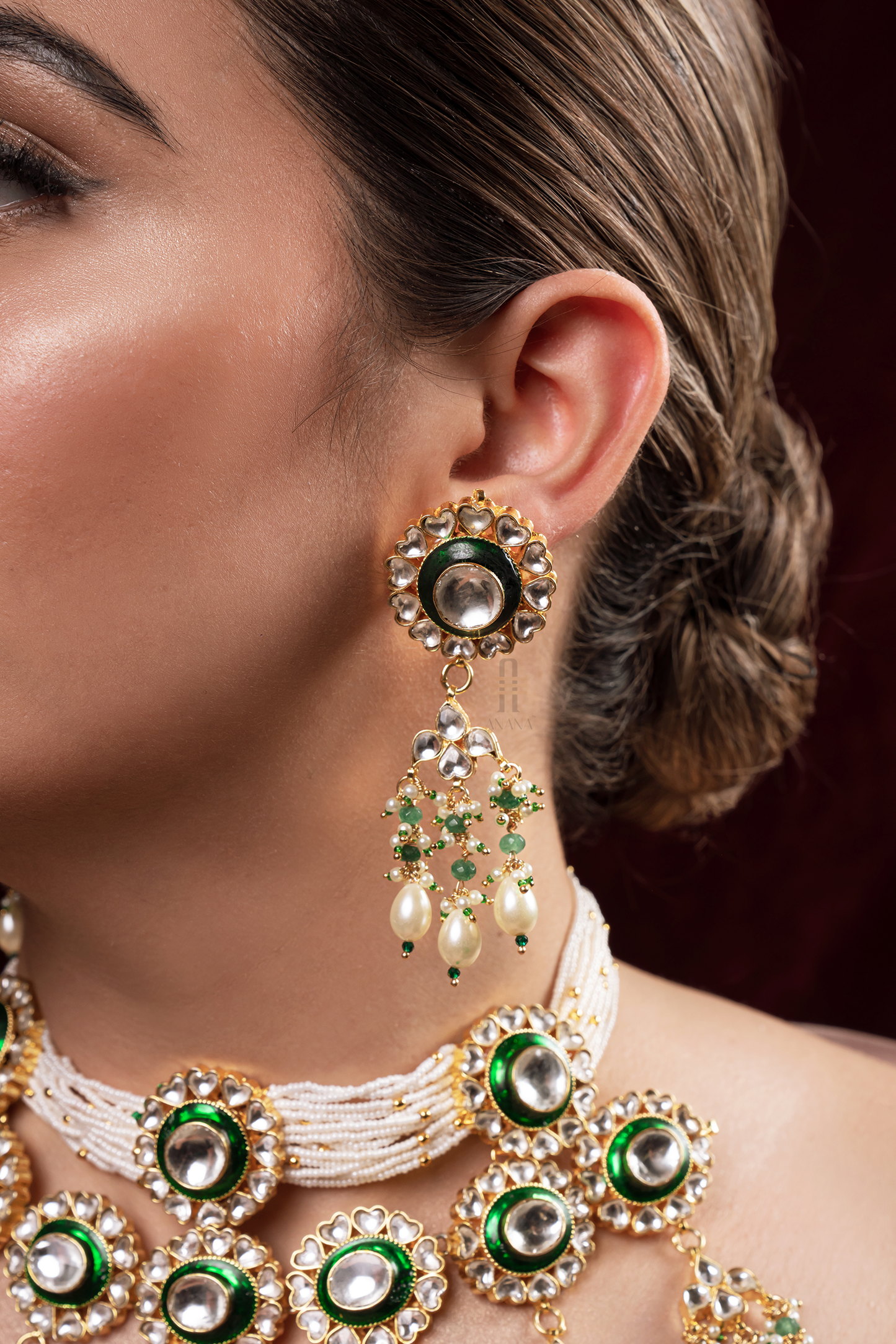 Indumati Jadau Kundan Set - Anana