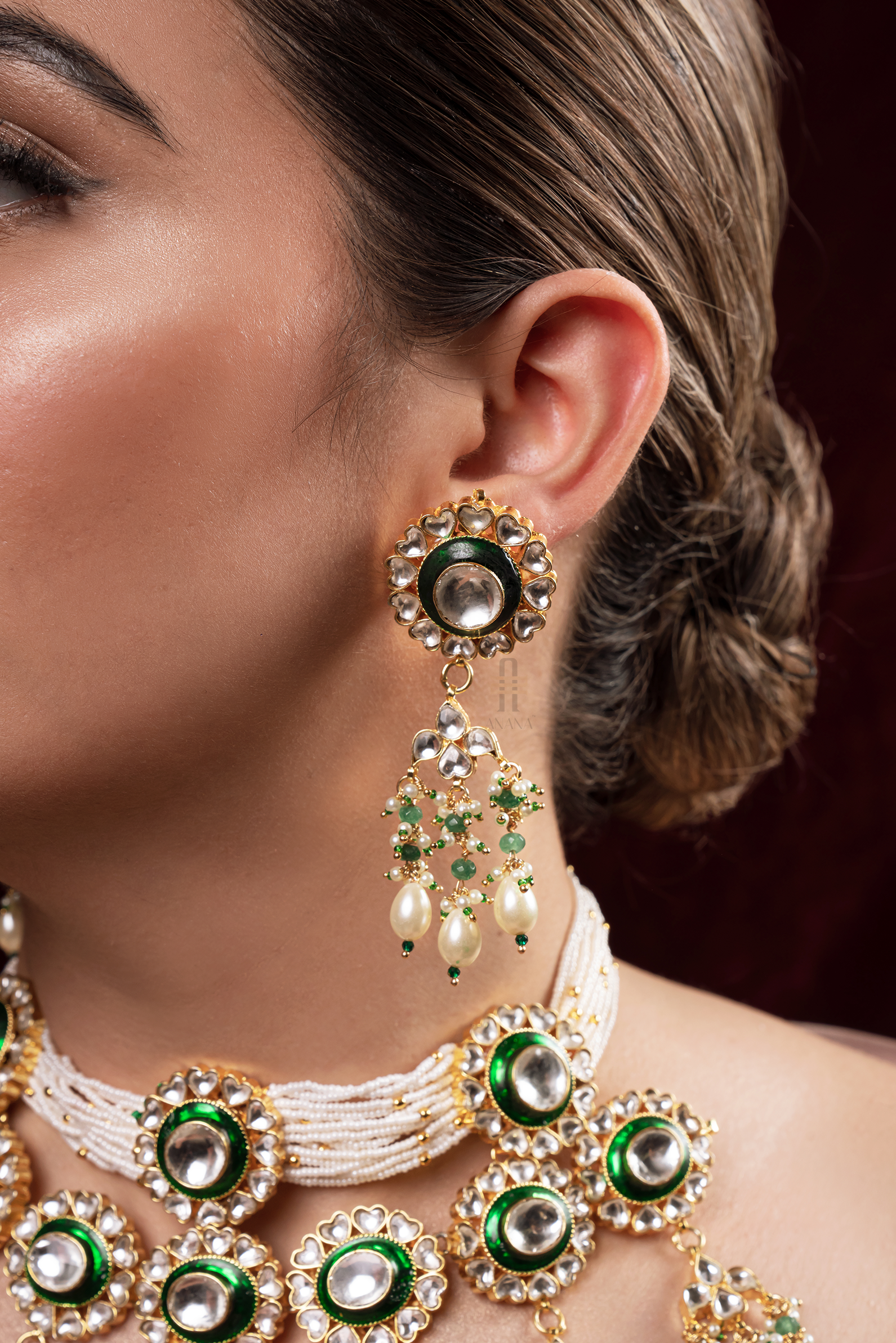 Indumati Jadau Kundan Set - Anana