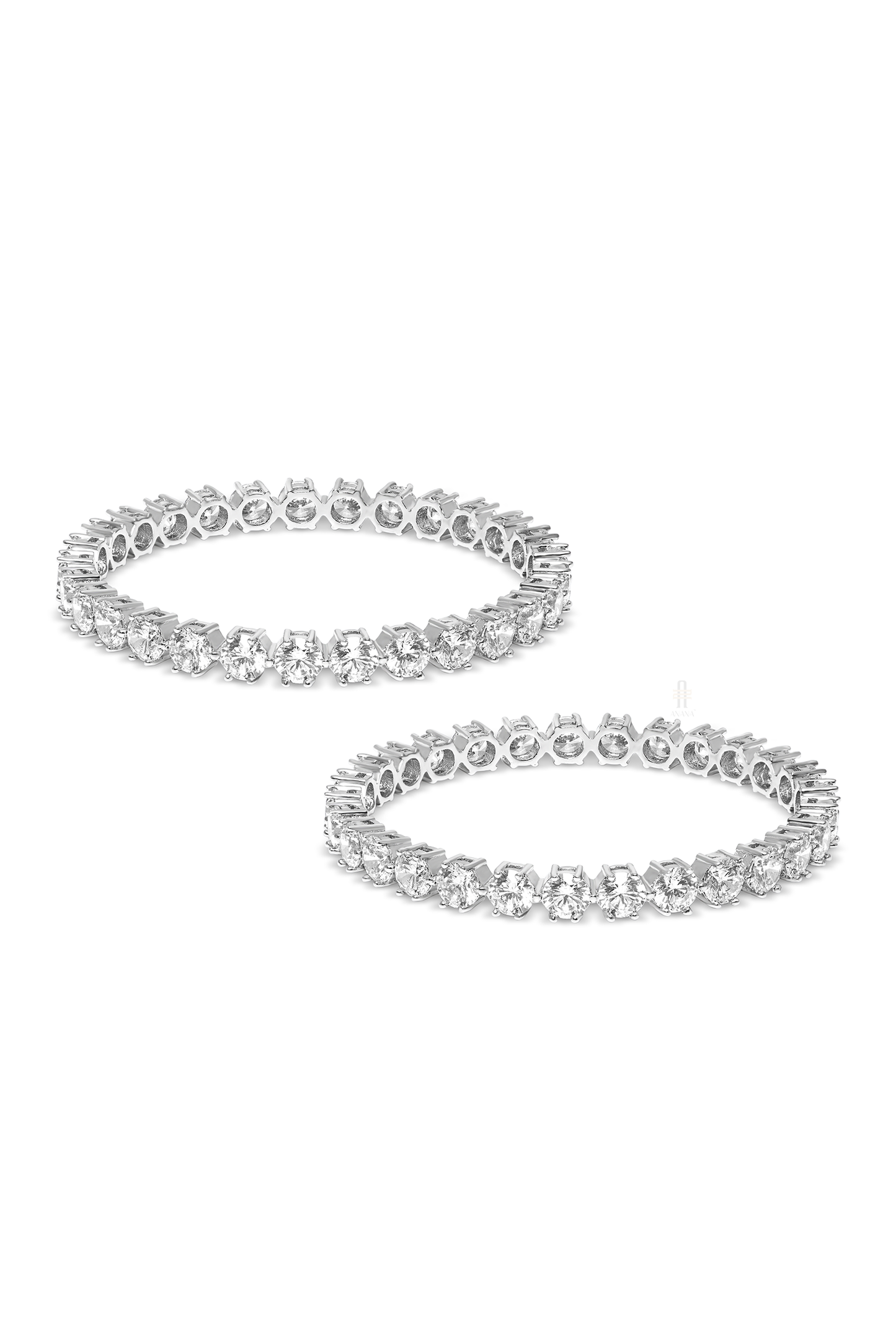 Kelsey 1 carat Solitaire Bangles - Anana