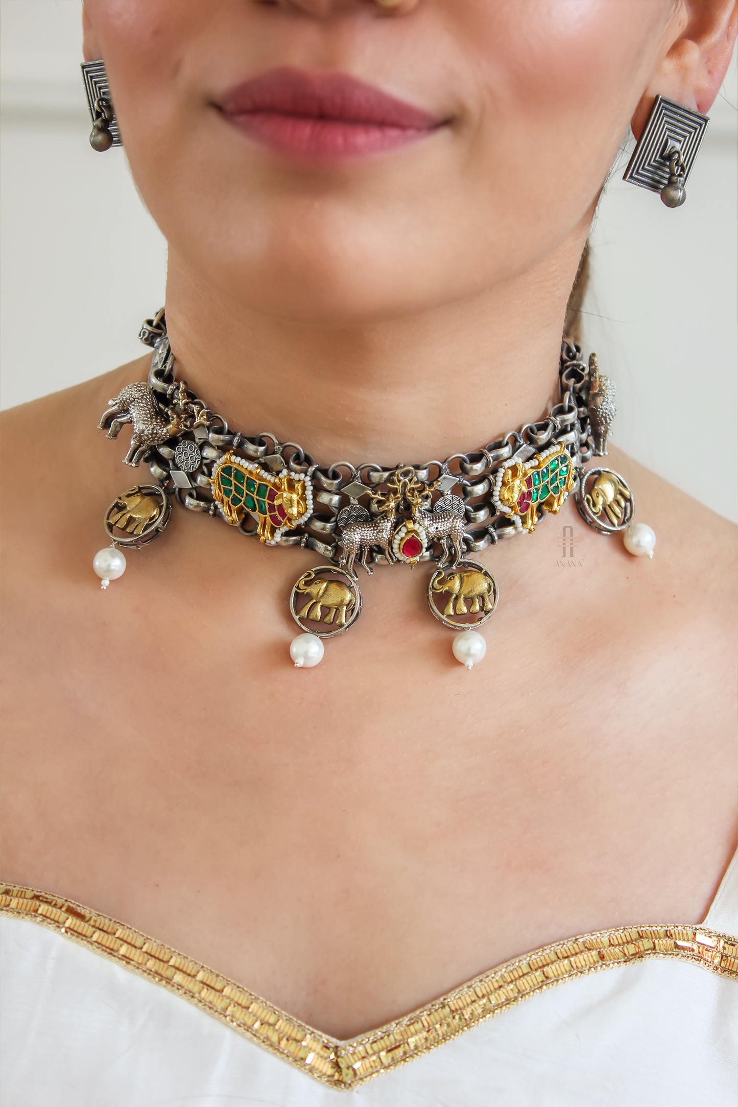 Konkona Necklace Set - Anana