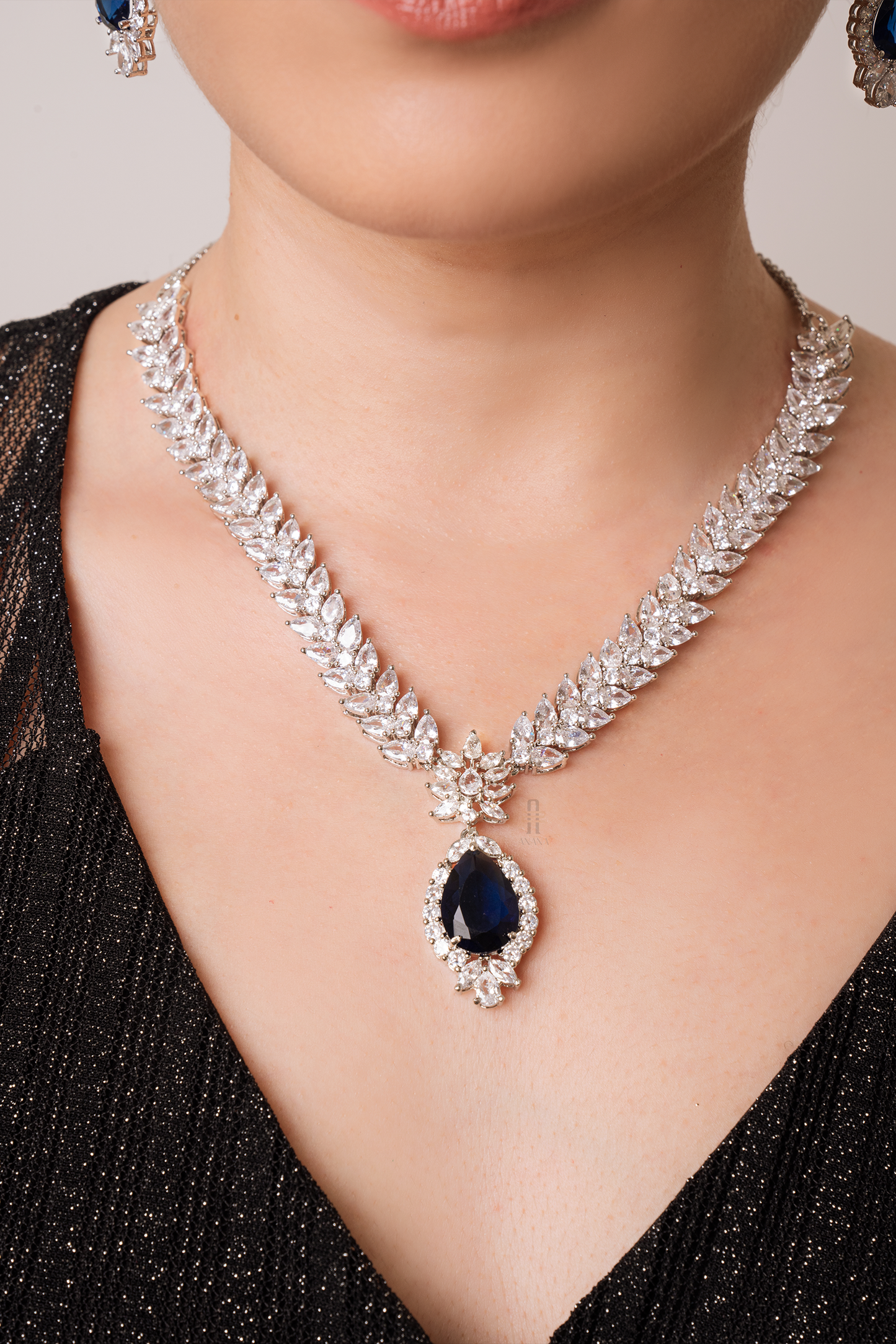 Margaret Diamond Pendant Set - Anana