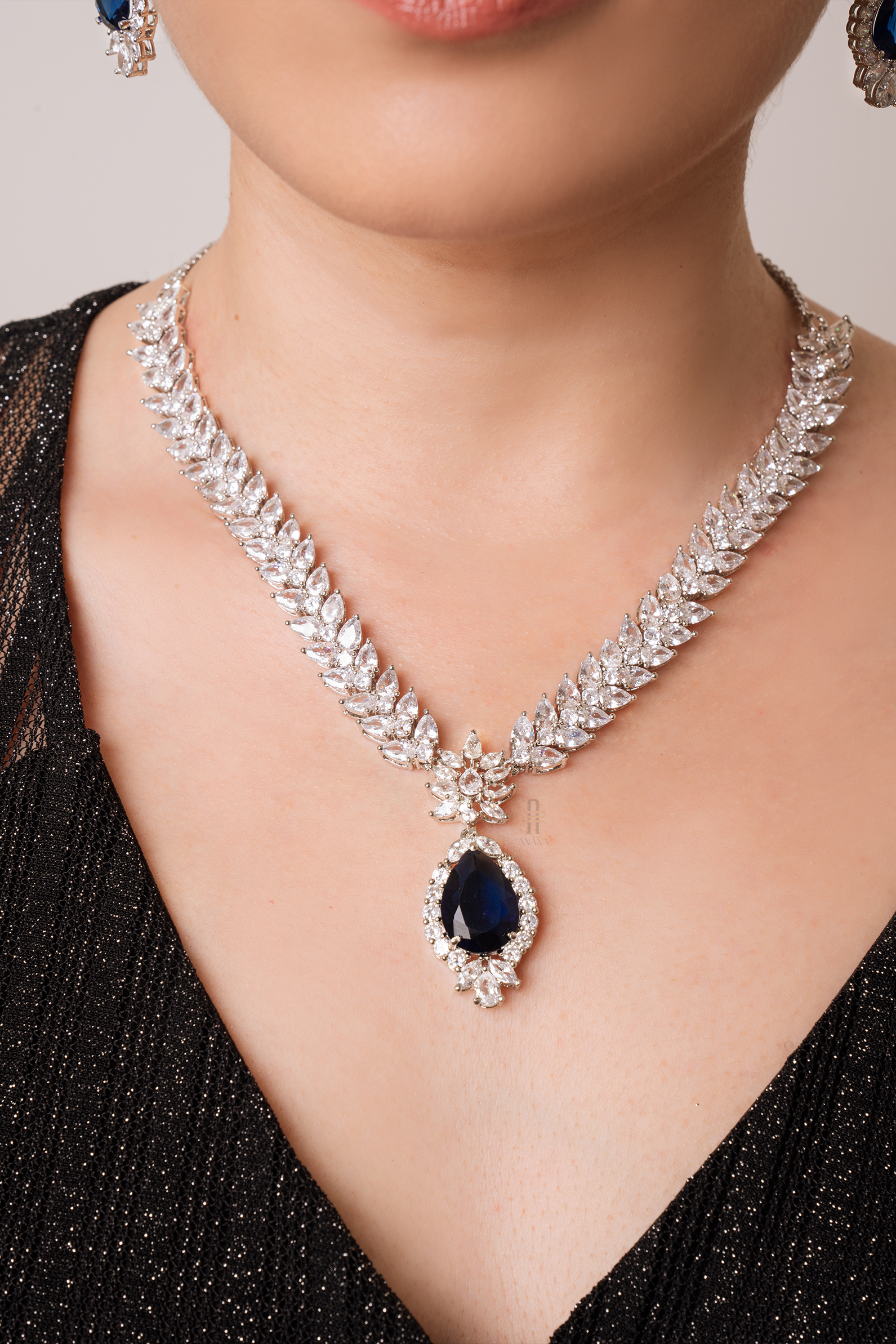 Margaret Diamond Pendant Set - Anana