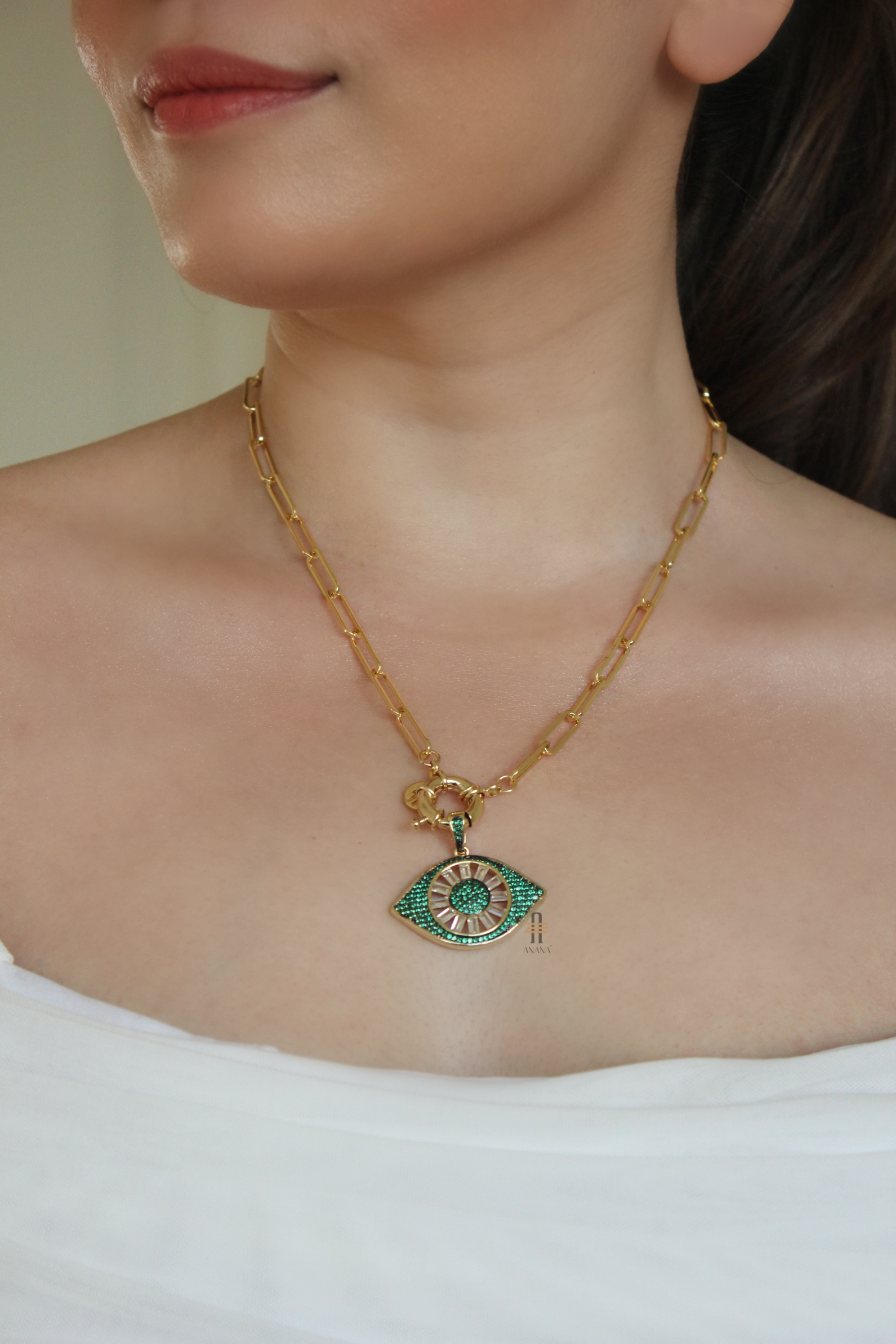 Anana Nazar Link Chain Necklace - Anana