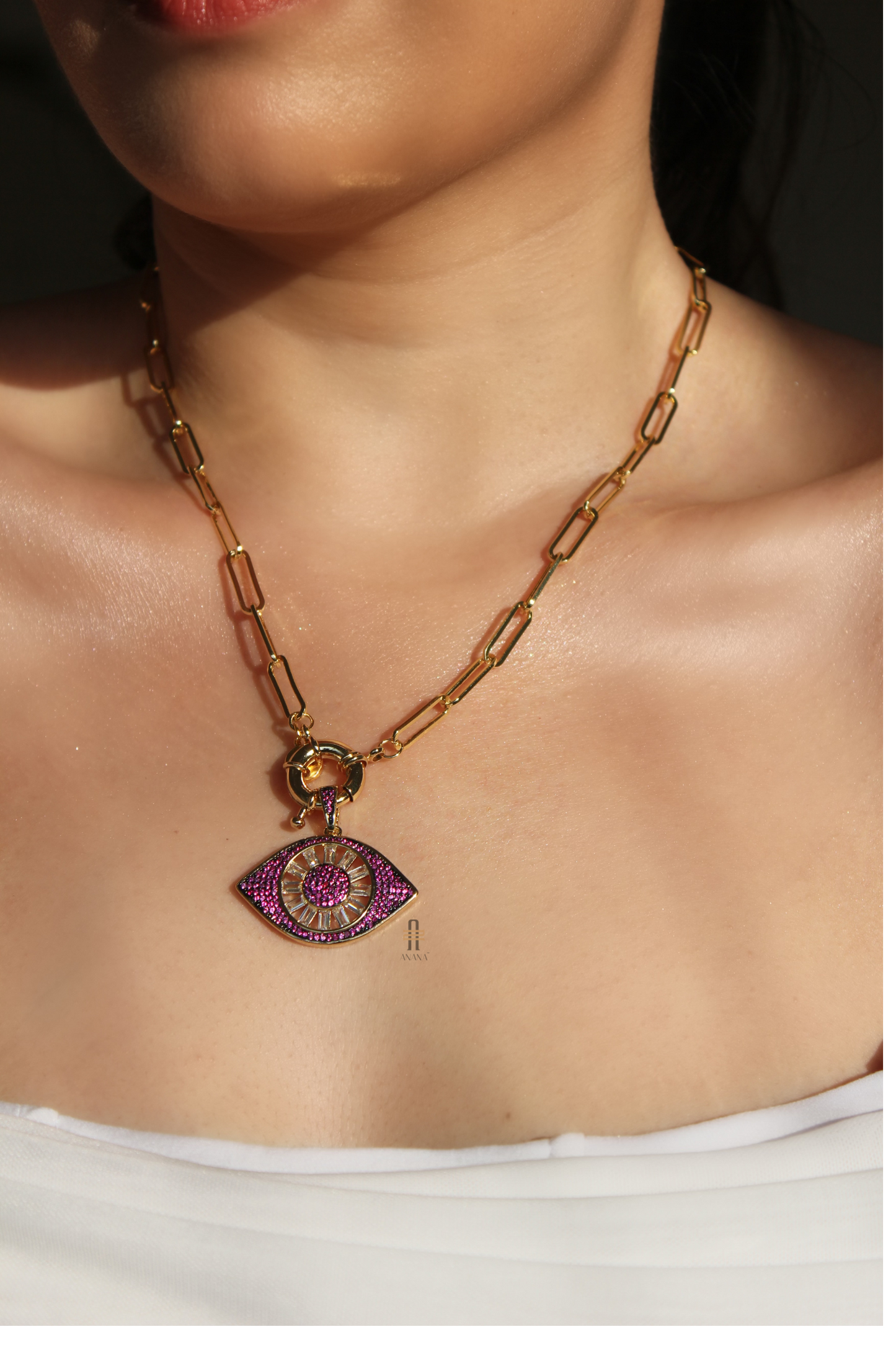 Anana Nazar Link Chain Necklace - Anana
