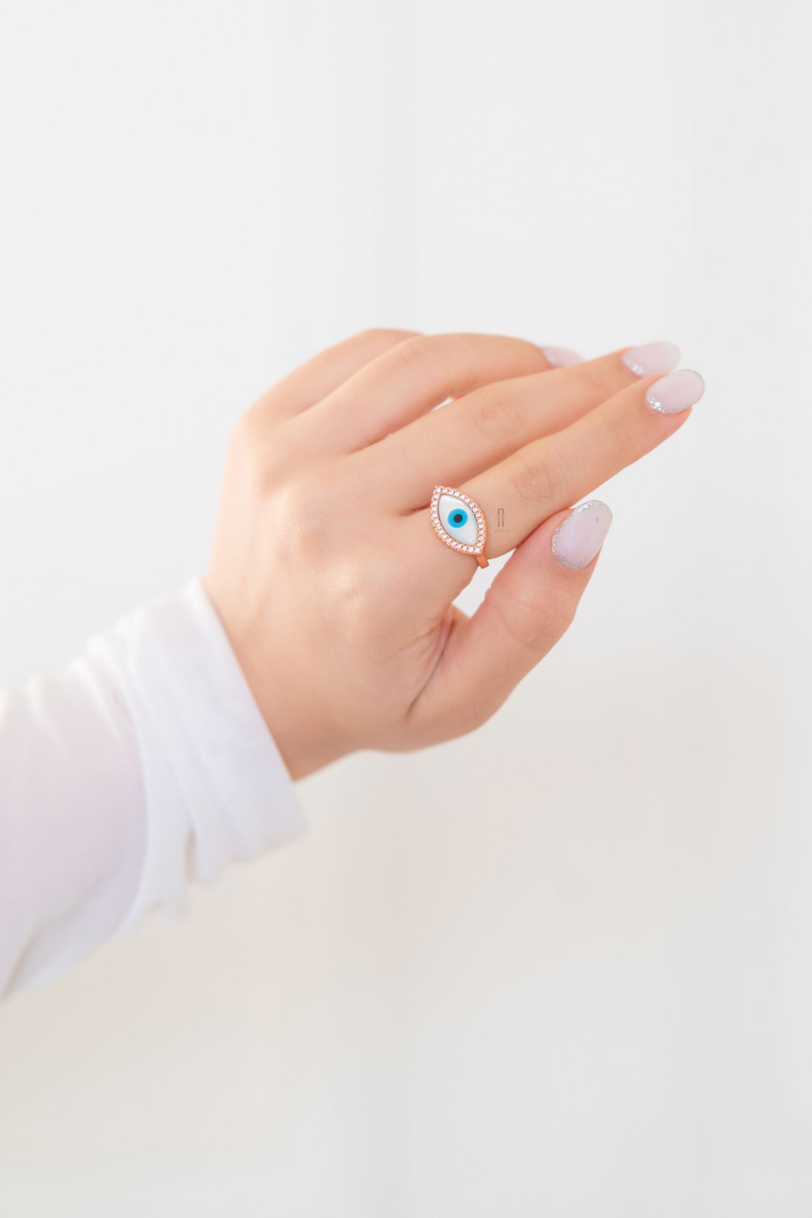 Poppy Evil Eye Ring - Anana