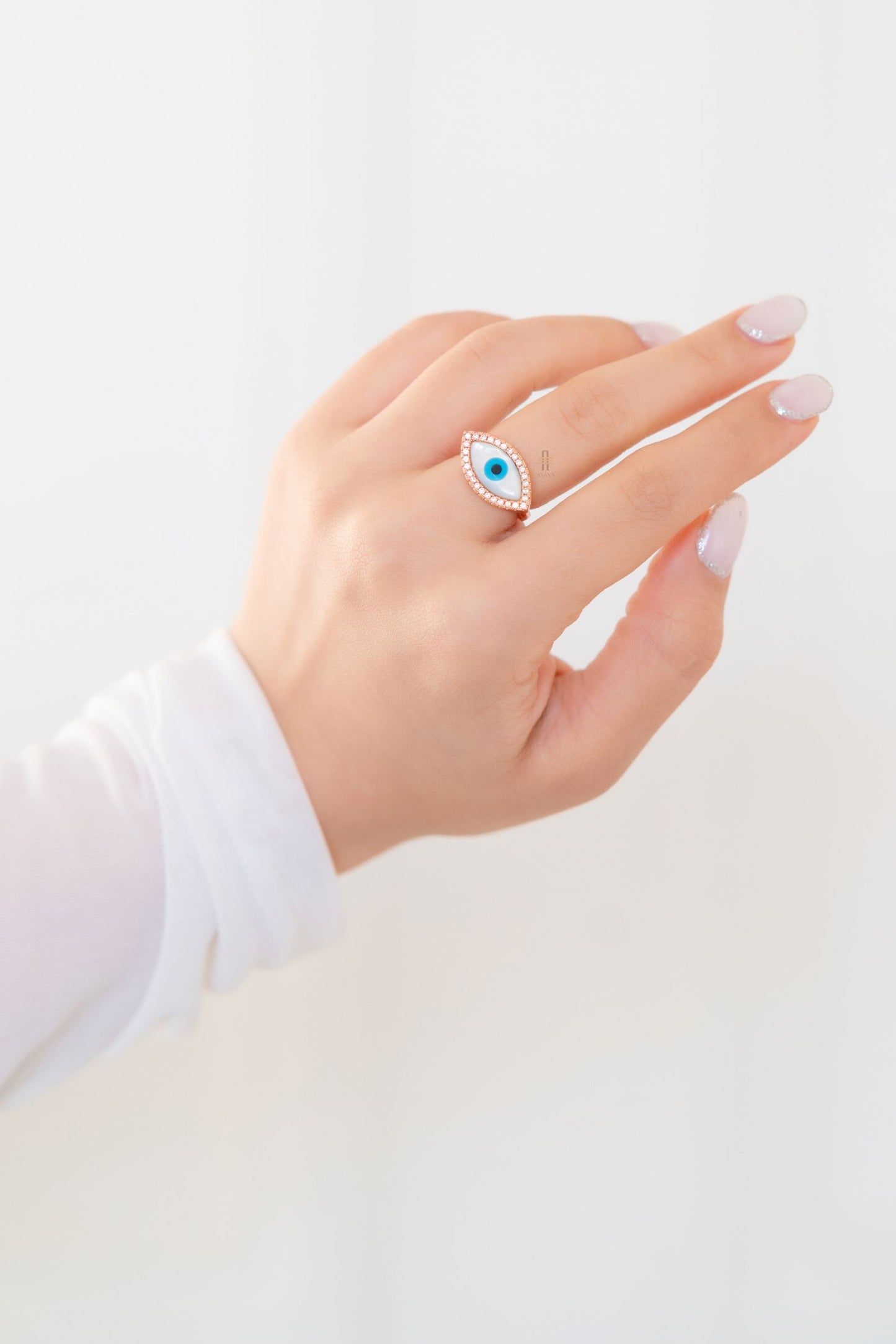 Poppy Evil Eye Ring - Anana