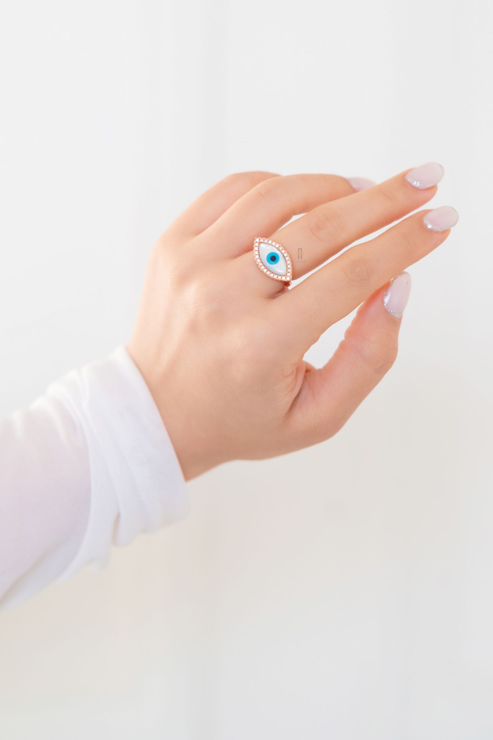 Poppy Evil Eye Ring - Anana
