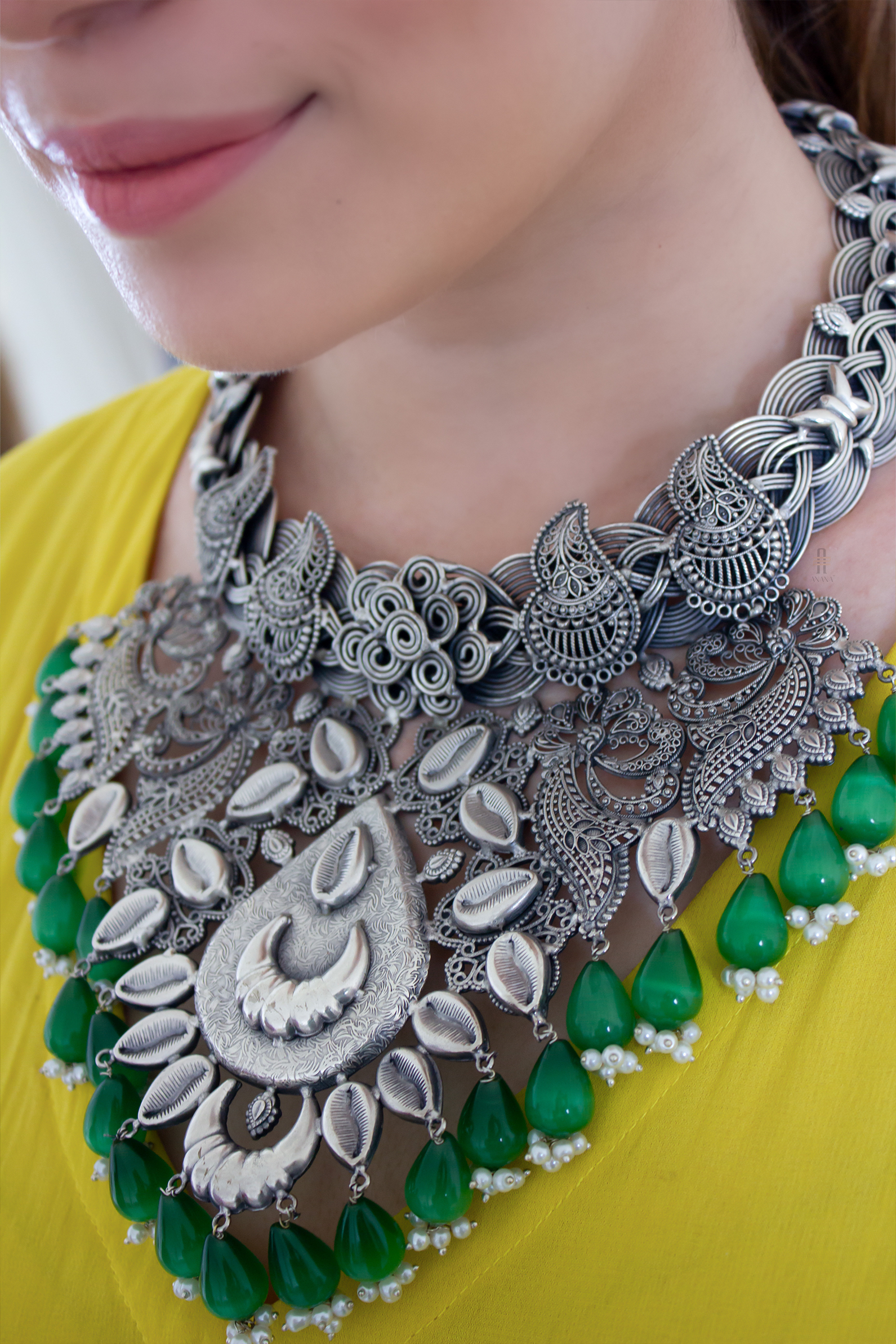 Raseela Neckpiece - Anana