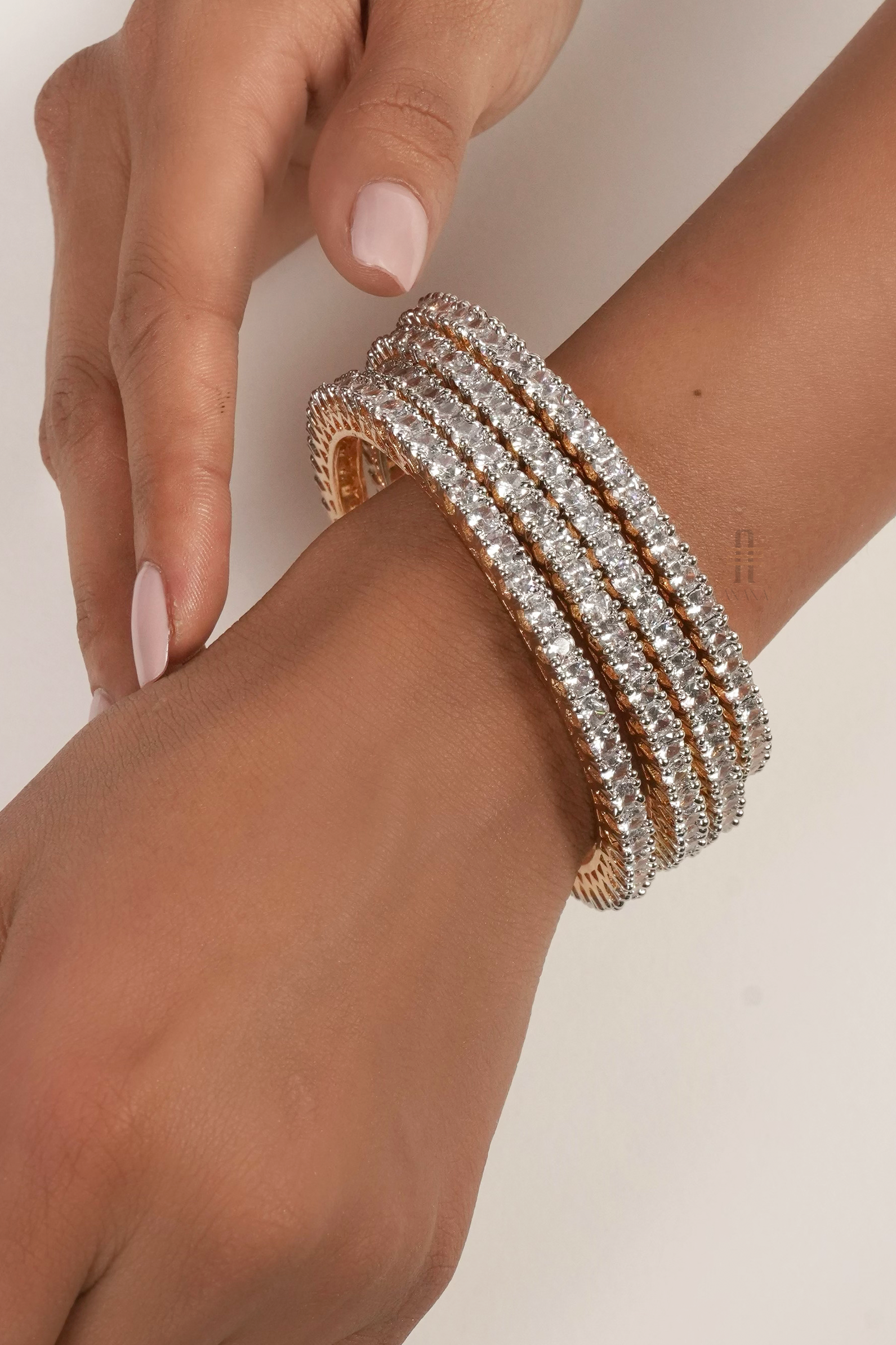 Rihanna Diamond Bangles - Anana