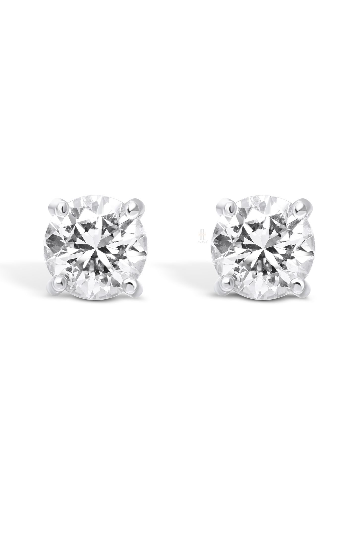 Tanni 1 & 6.84 Carat Solitaire Earrings