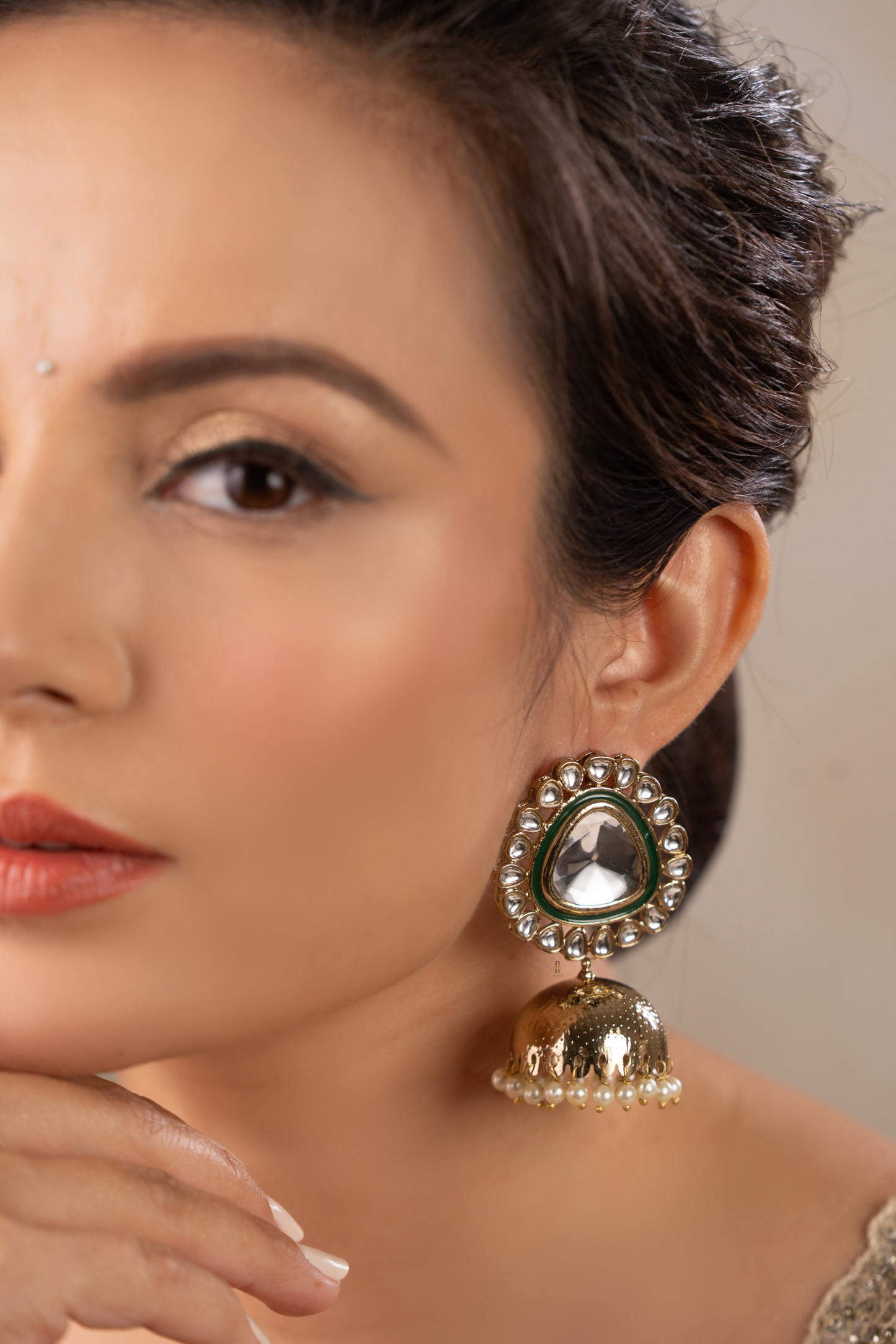 Kritika Jhumka Earrings