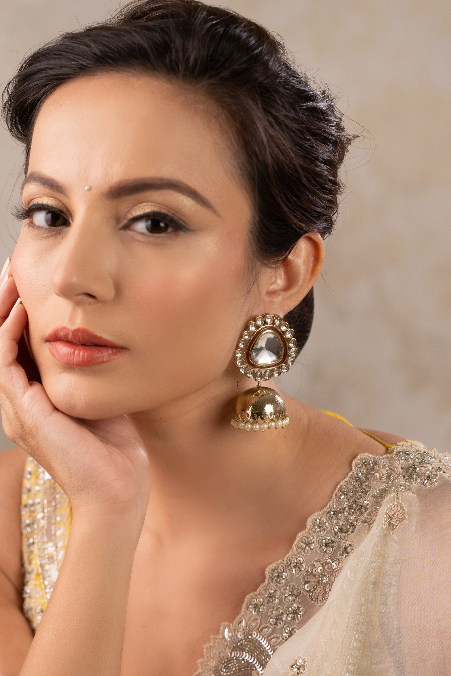 Kritika Jhumka Earrings