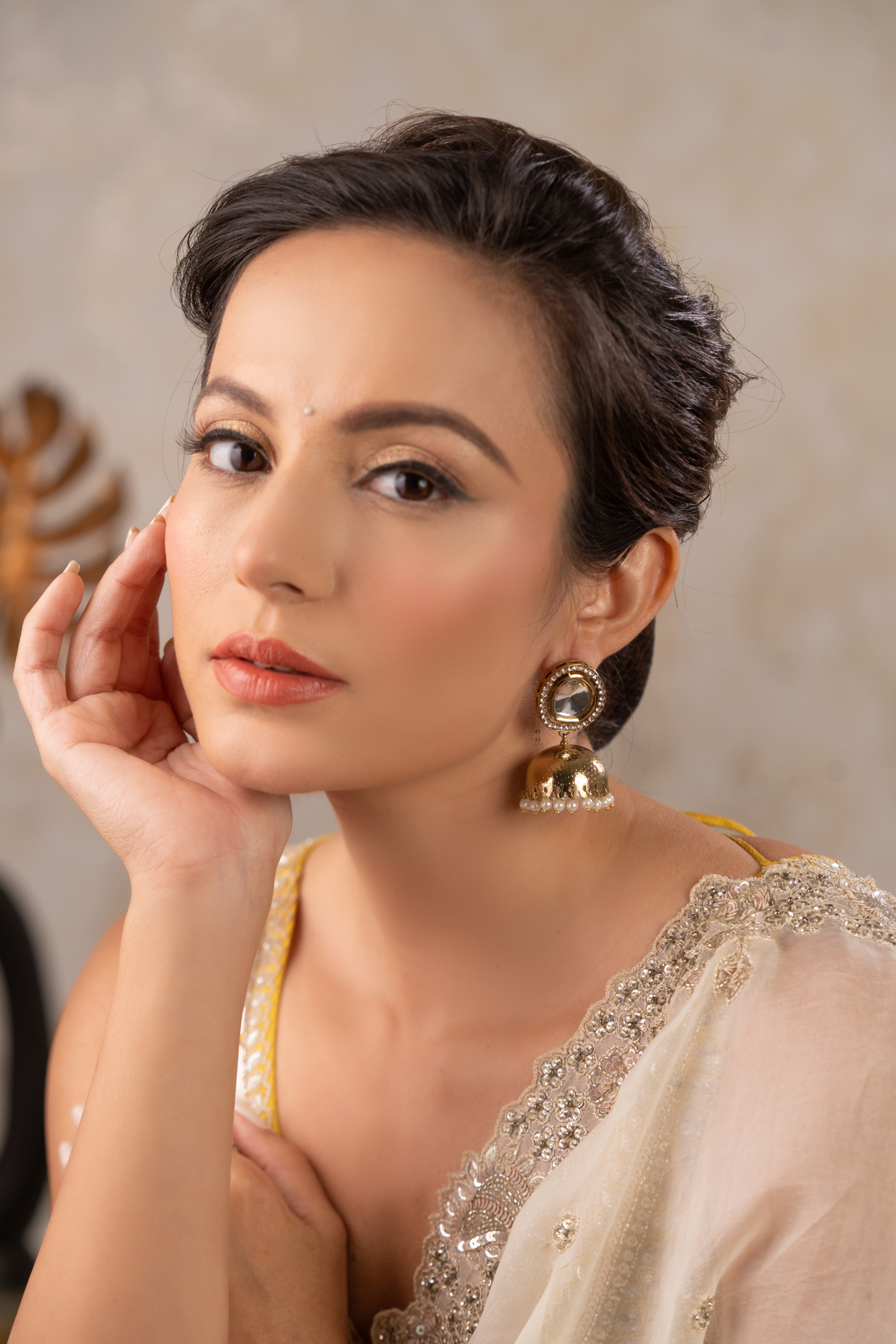 Kritida Jhumka Earrings