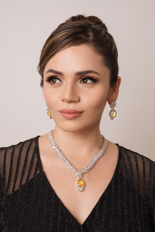 Margaret Diamond Pendant Set - Anana